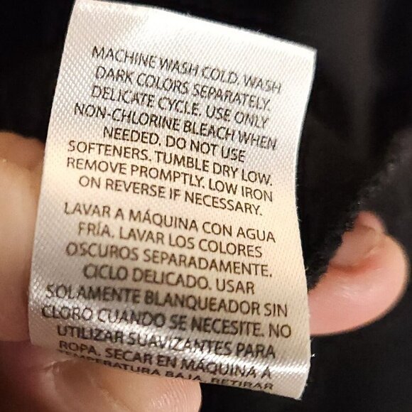 Avia Black Grey Hooded Athletic Top Small - Picture 6 of 7